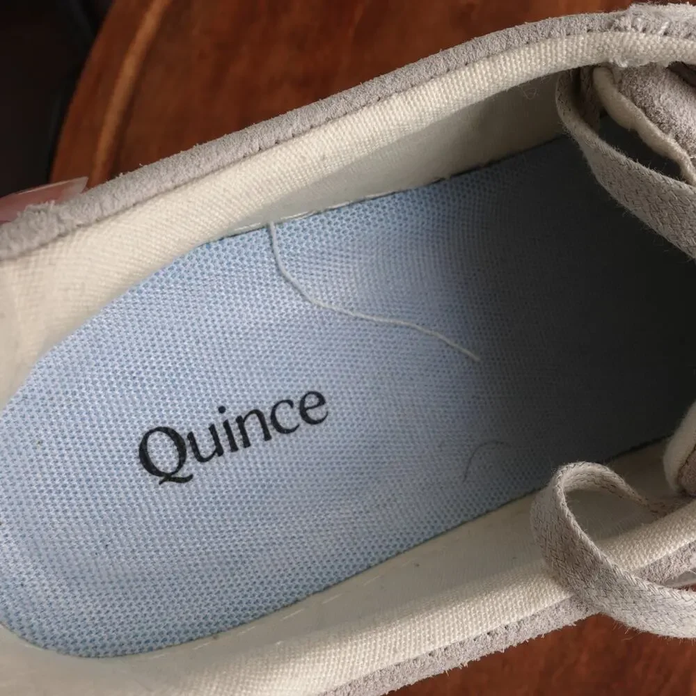 Quince Beige Suede Sneakers - Picture 13 of 15